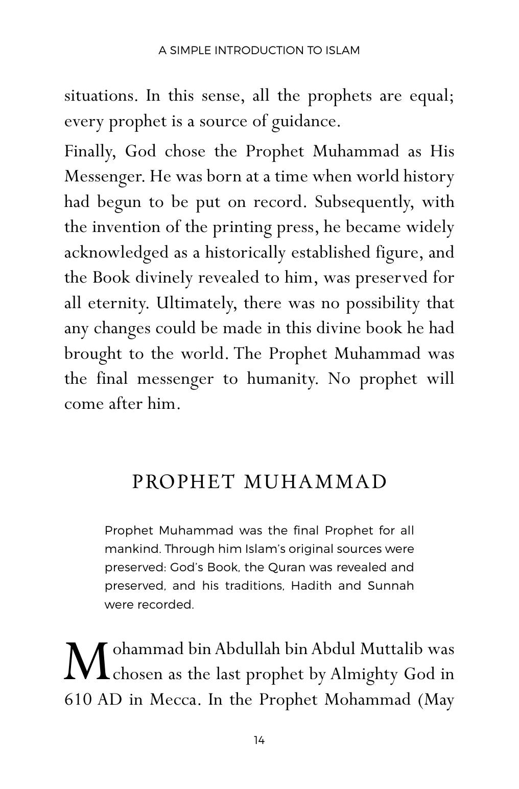 The printed page