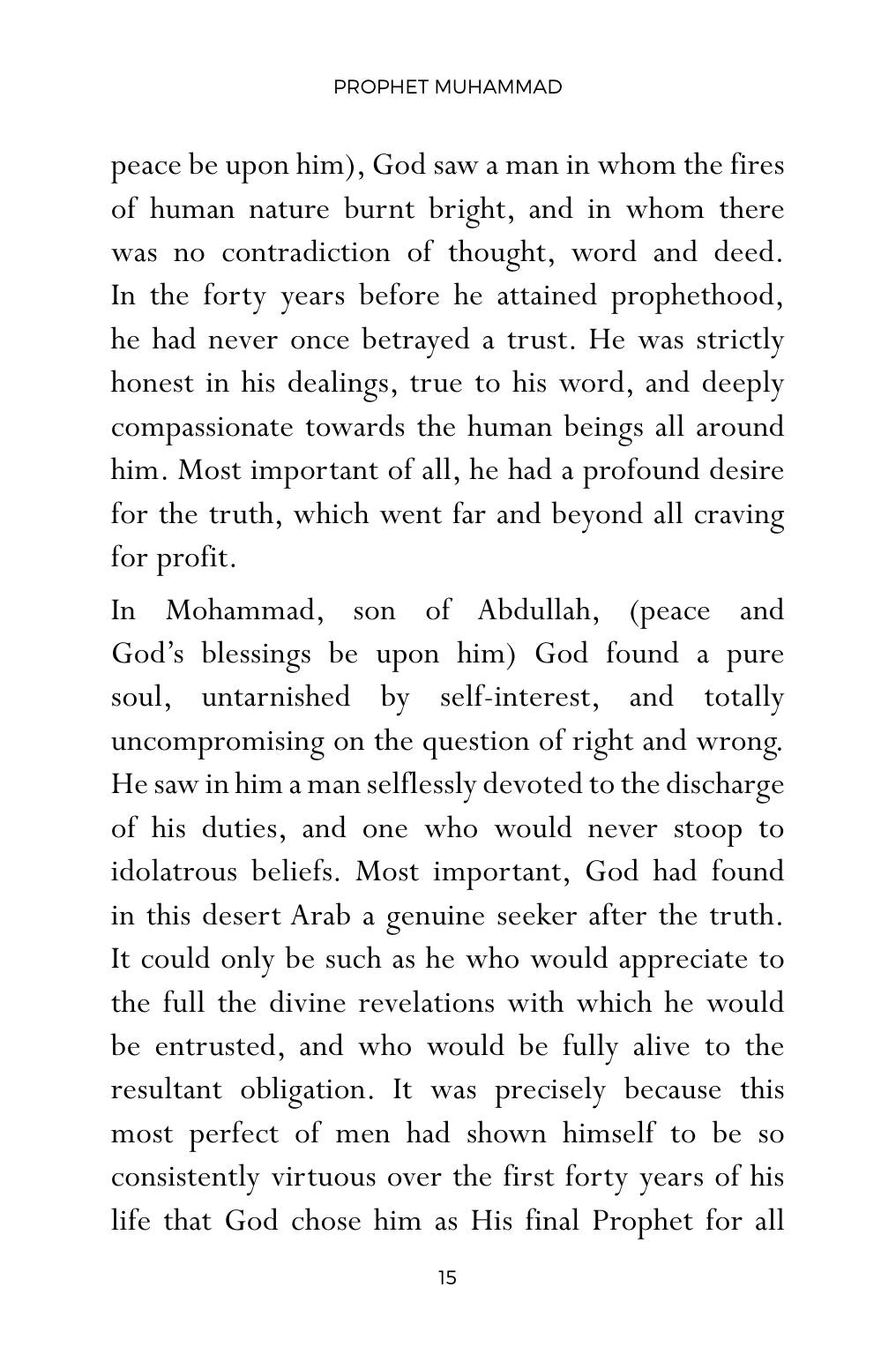 The printed page