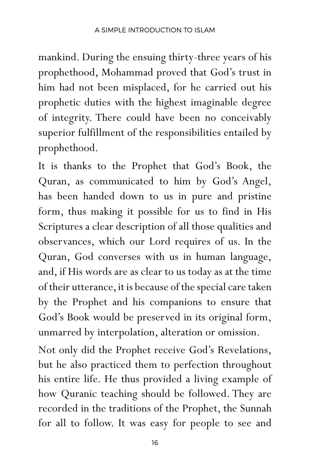The printed page
