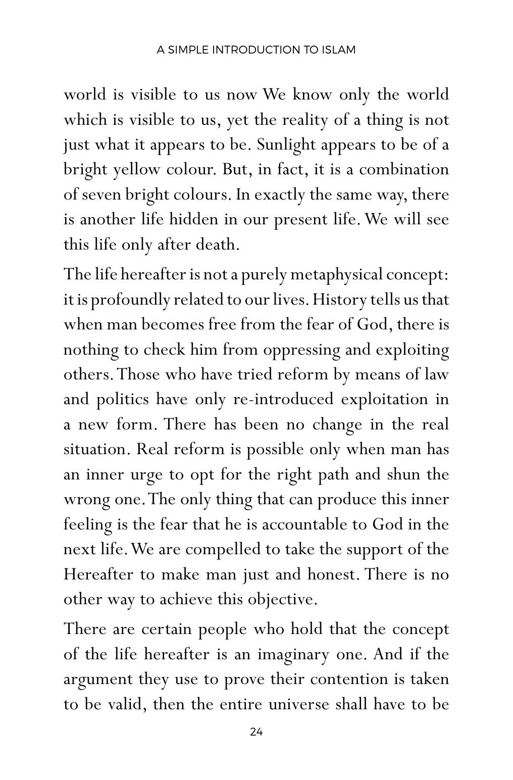 The printed page