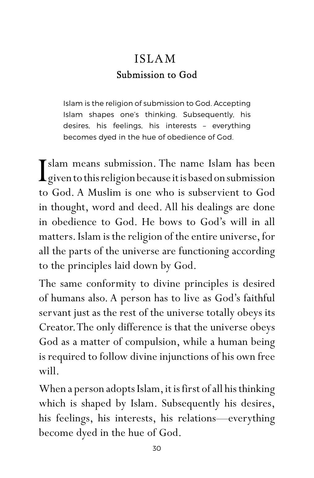 The printed page