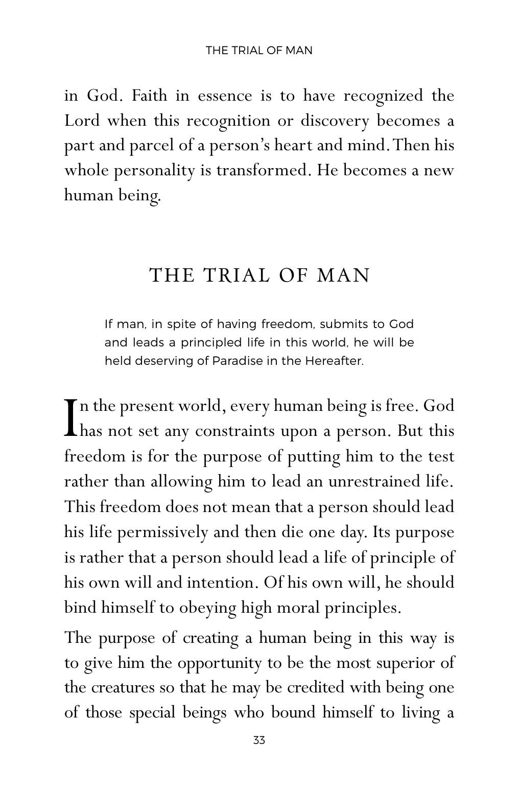 The printed page