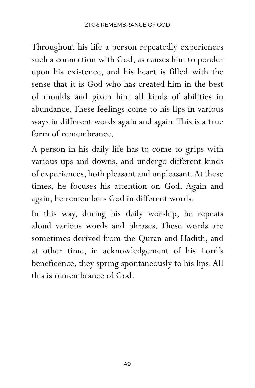 The printed page