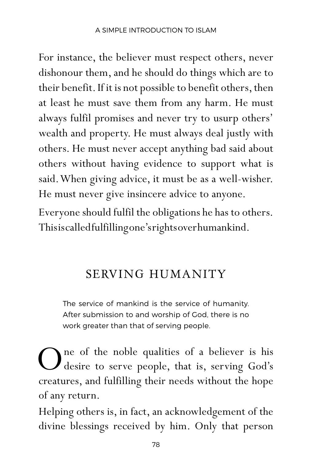 The printed page