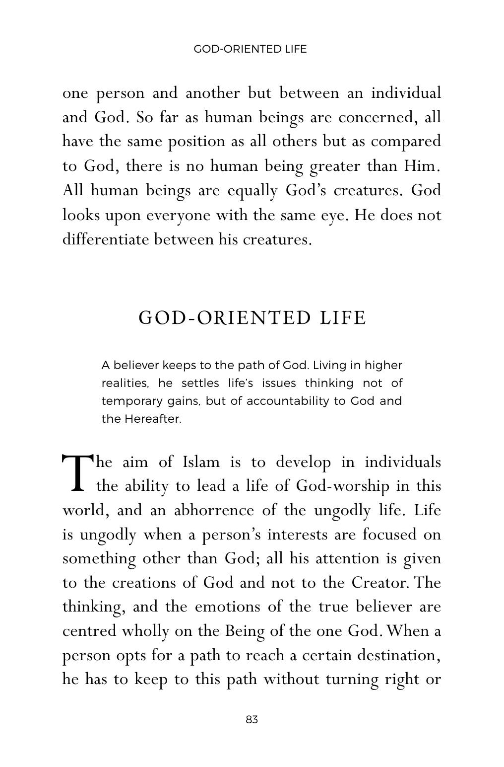 The printed page