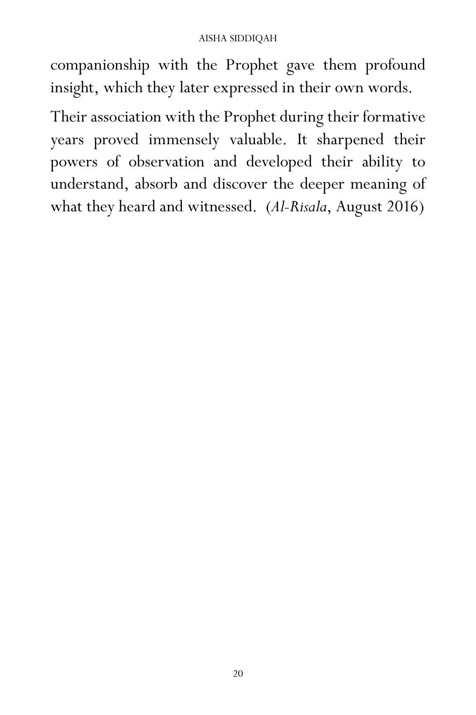 The printed page