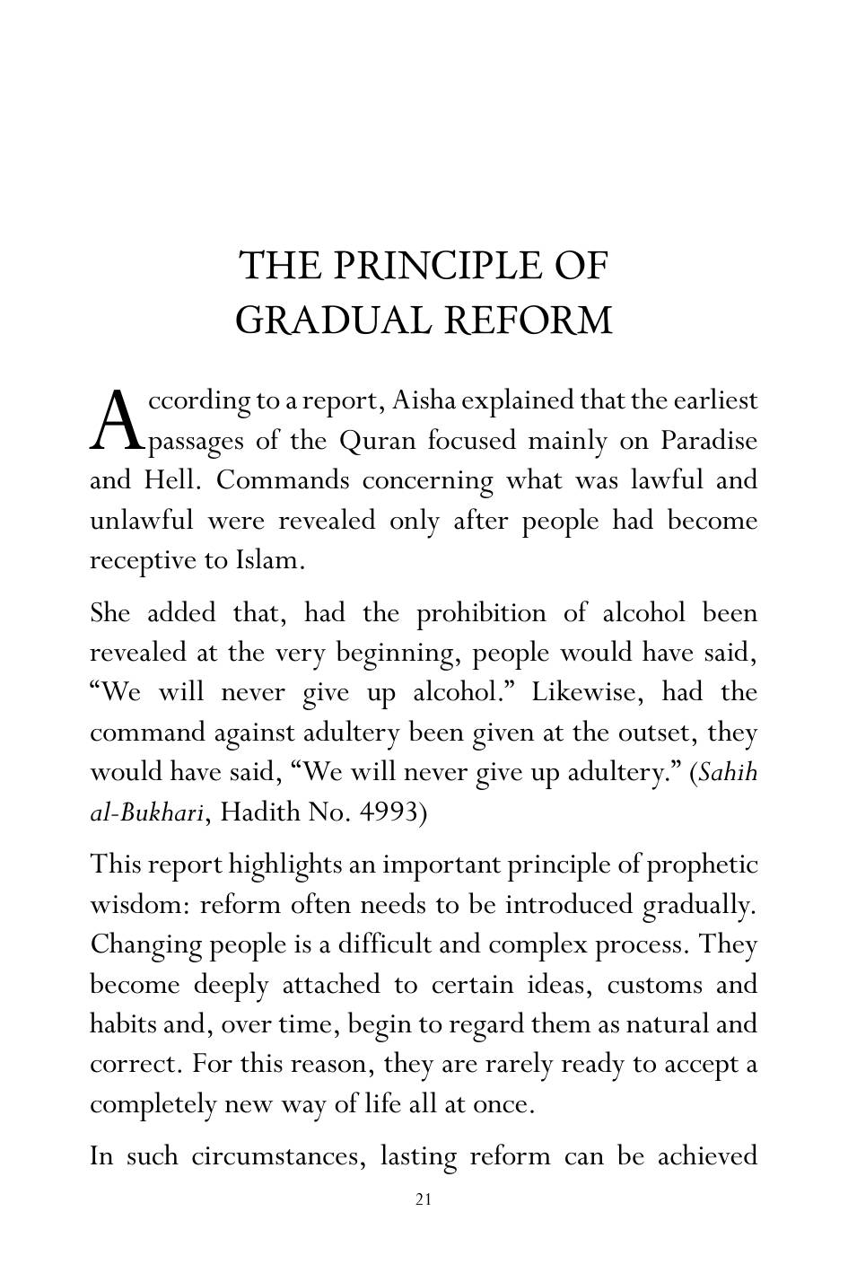 The printed page