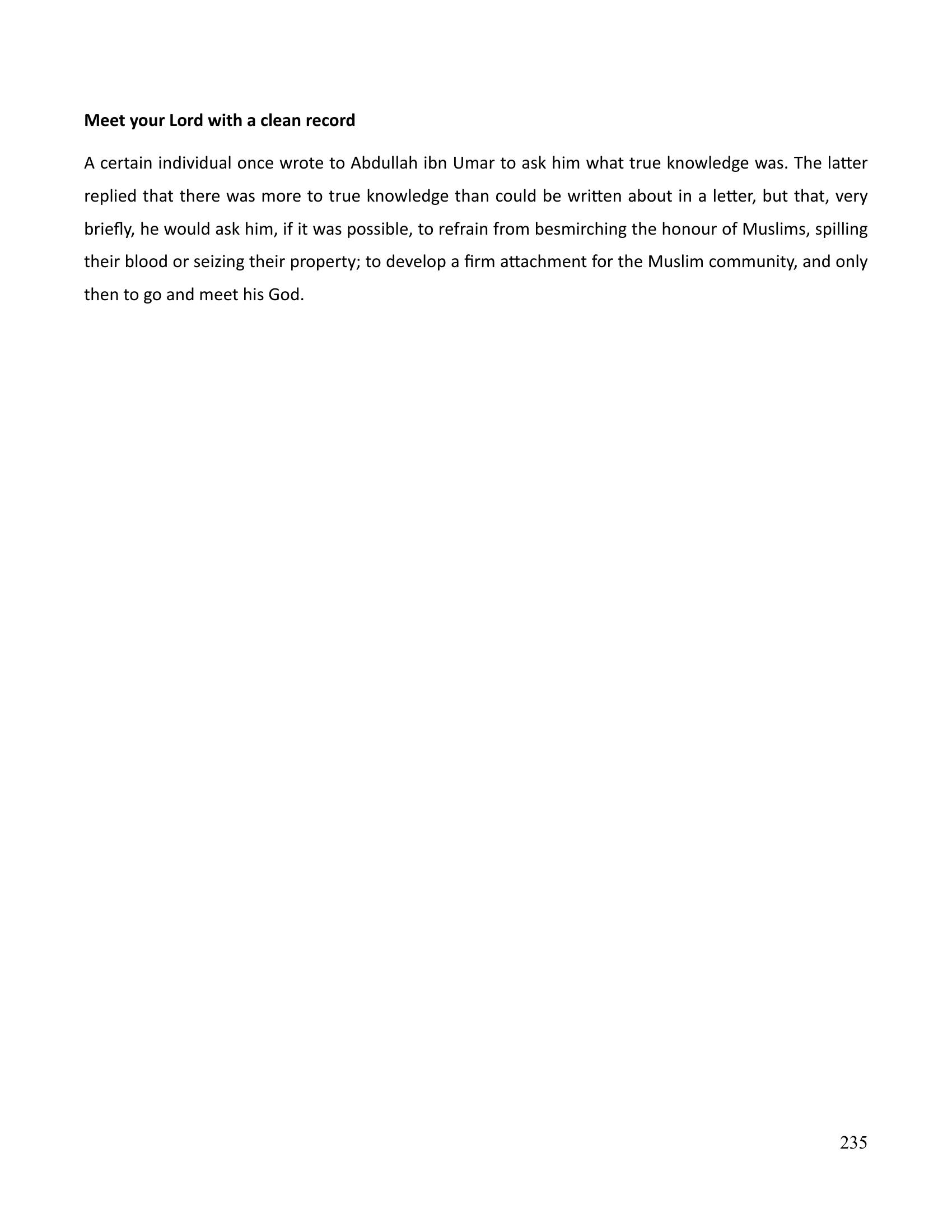 The printed page