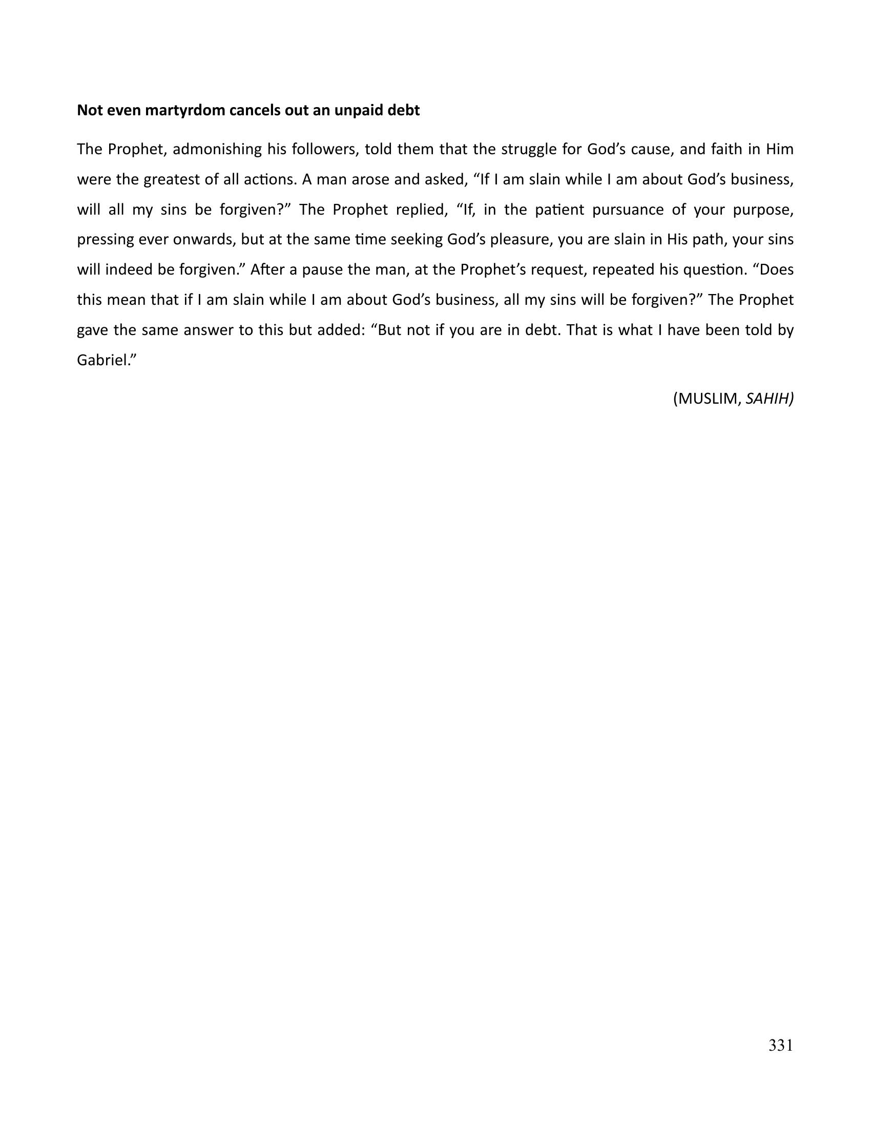 The printed page