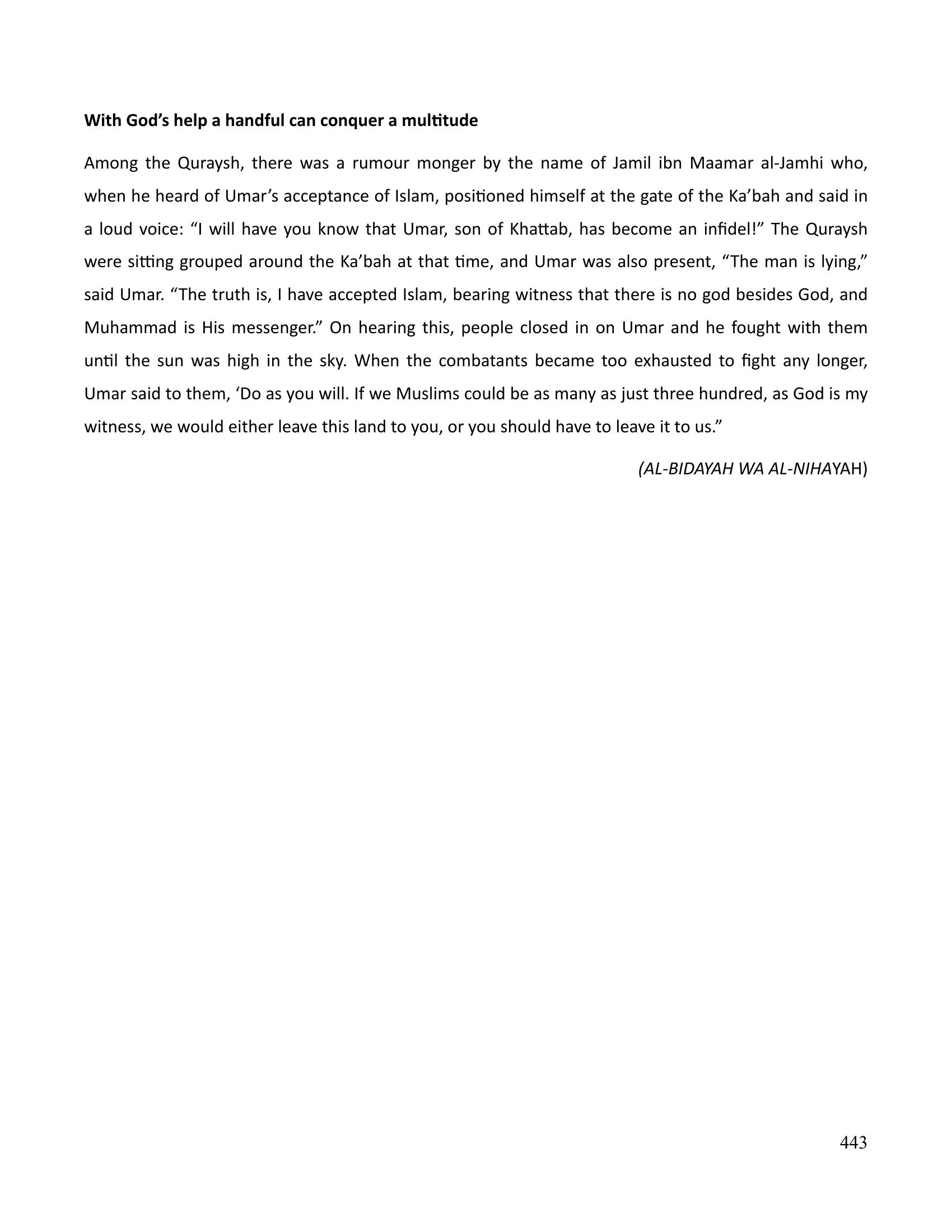 The printed page