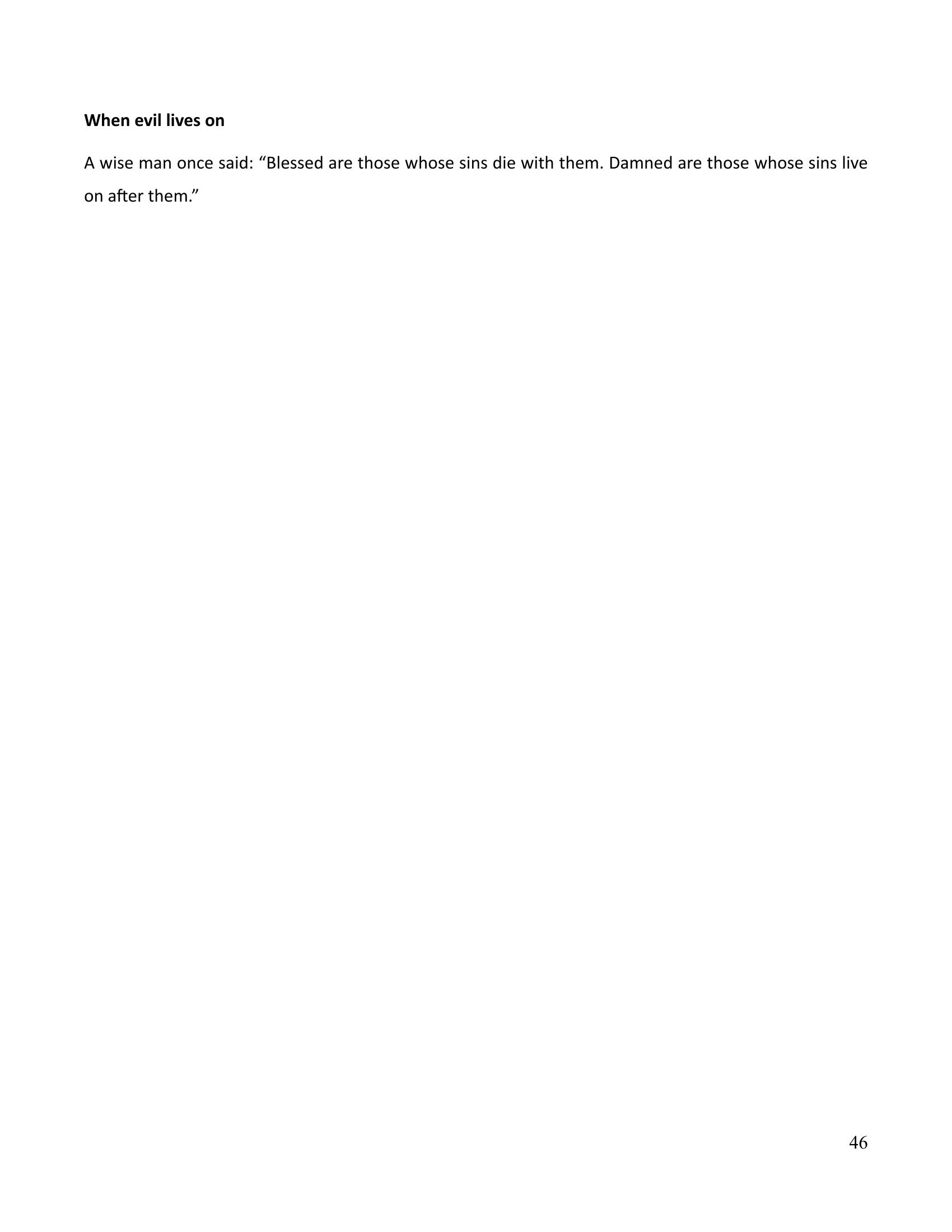 The printed page