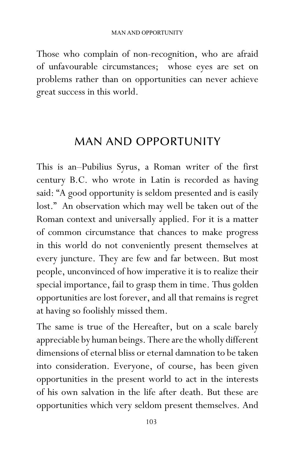 The printed page