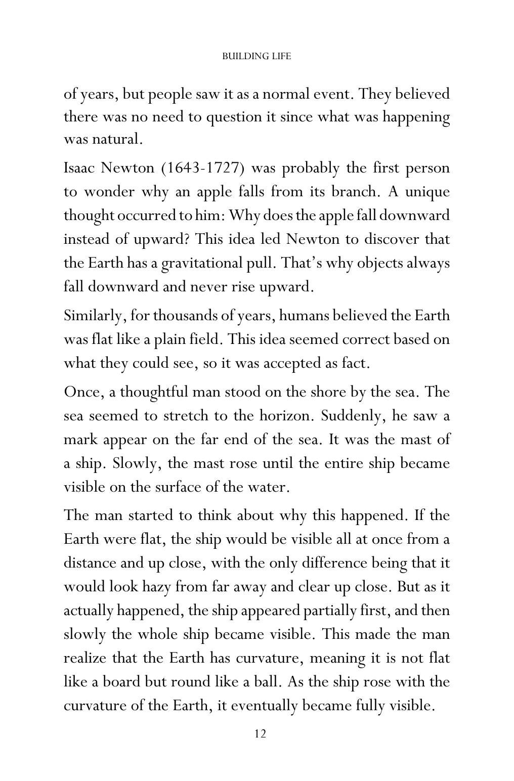 The printed page