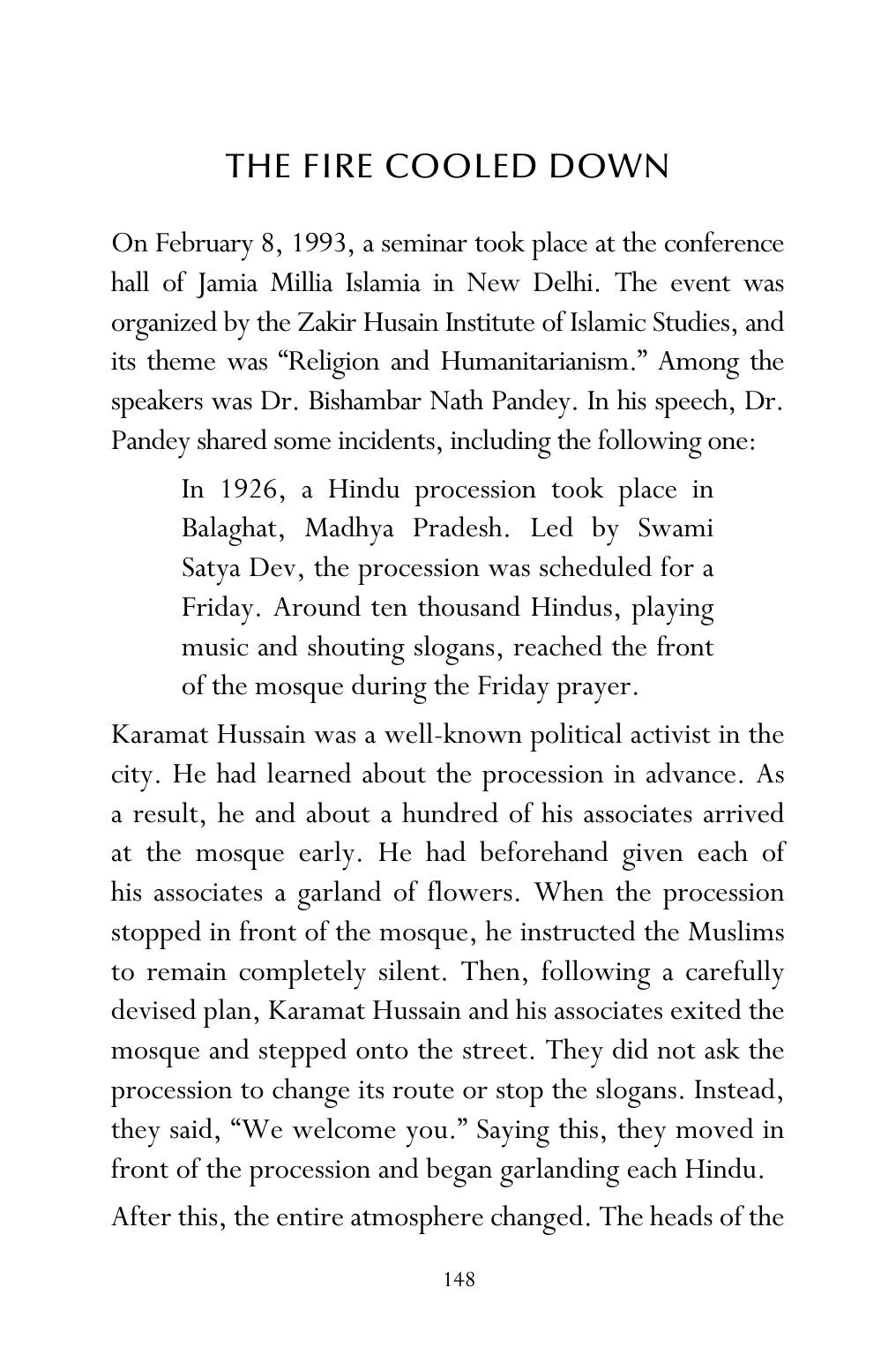 The printed page