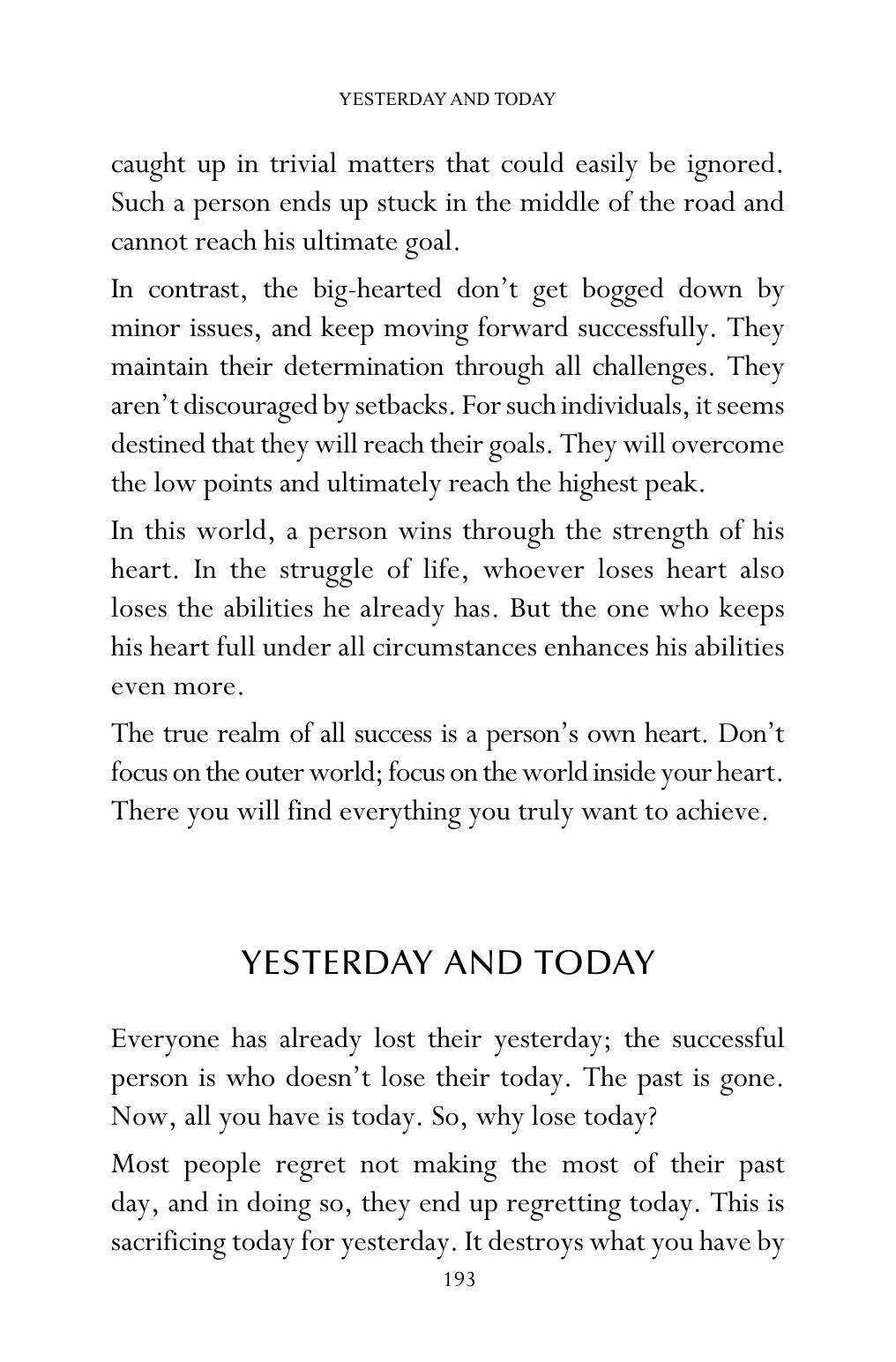The printed page