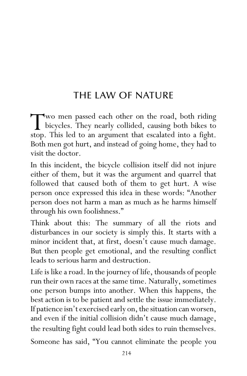 The printed page