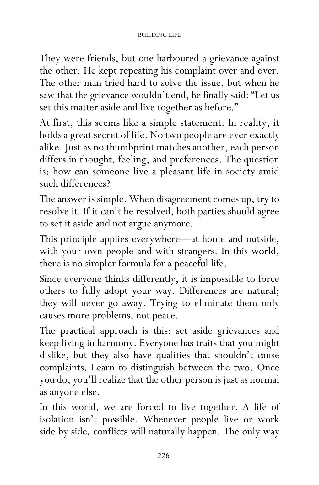 The printed page