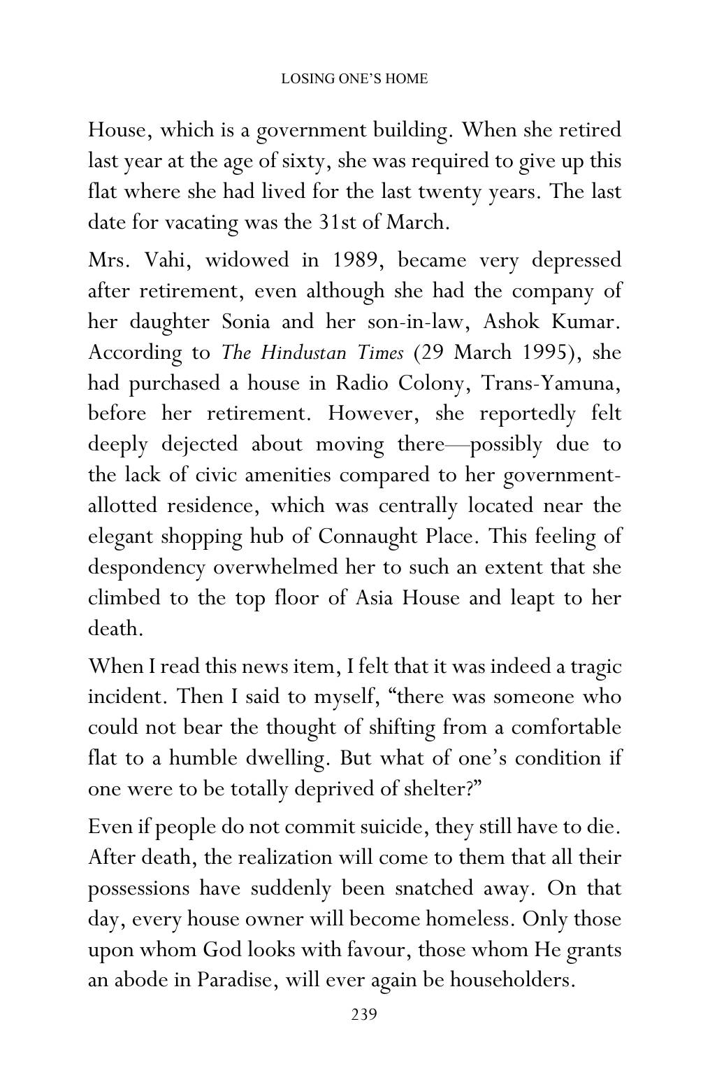 The printed page
