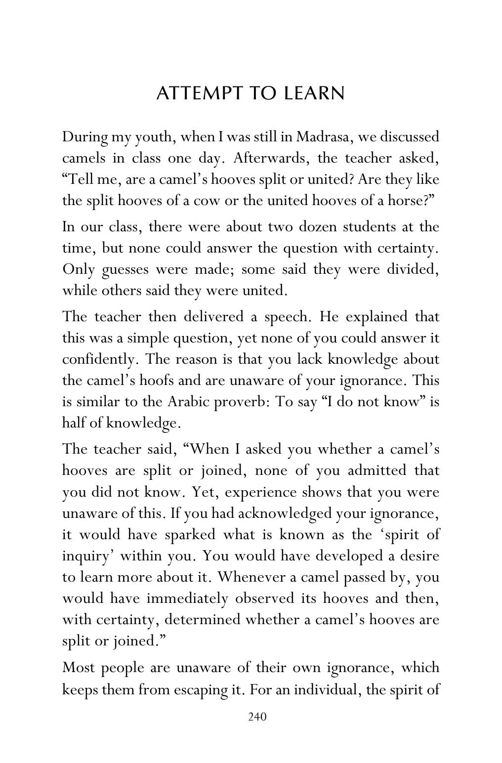 The printed page