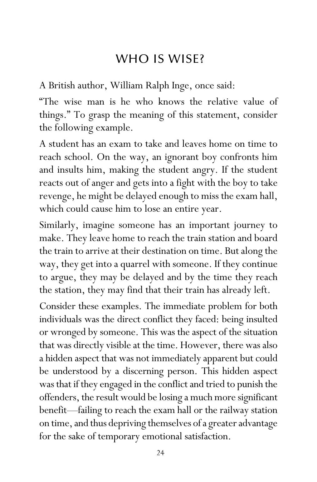 The printed page
