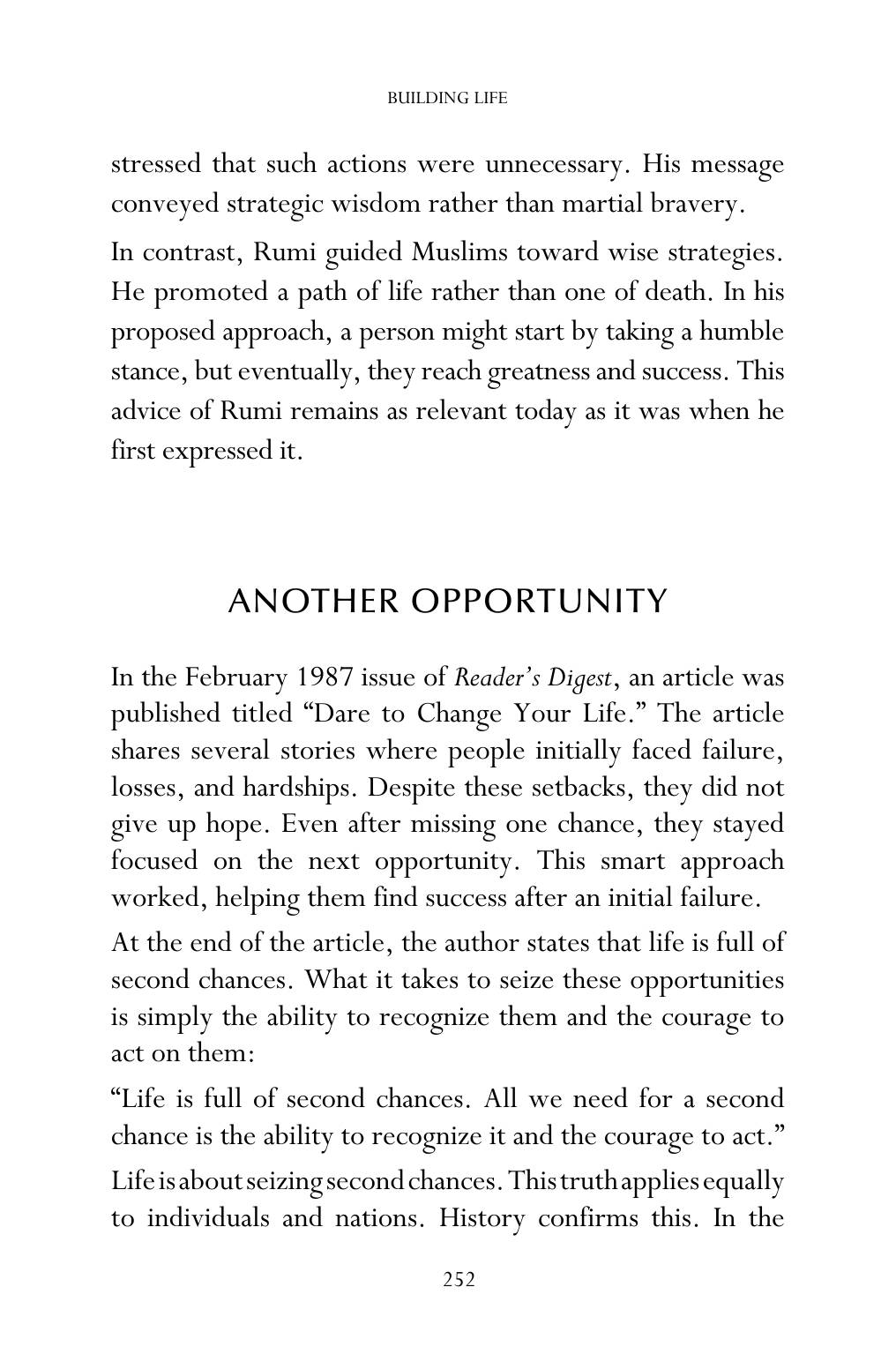 The printed page
