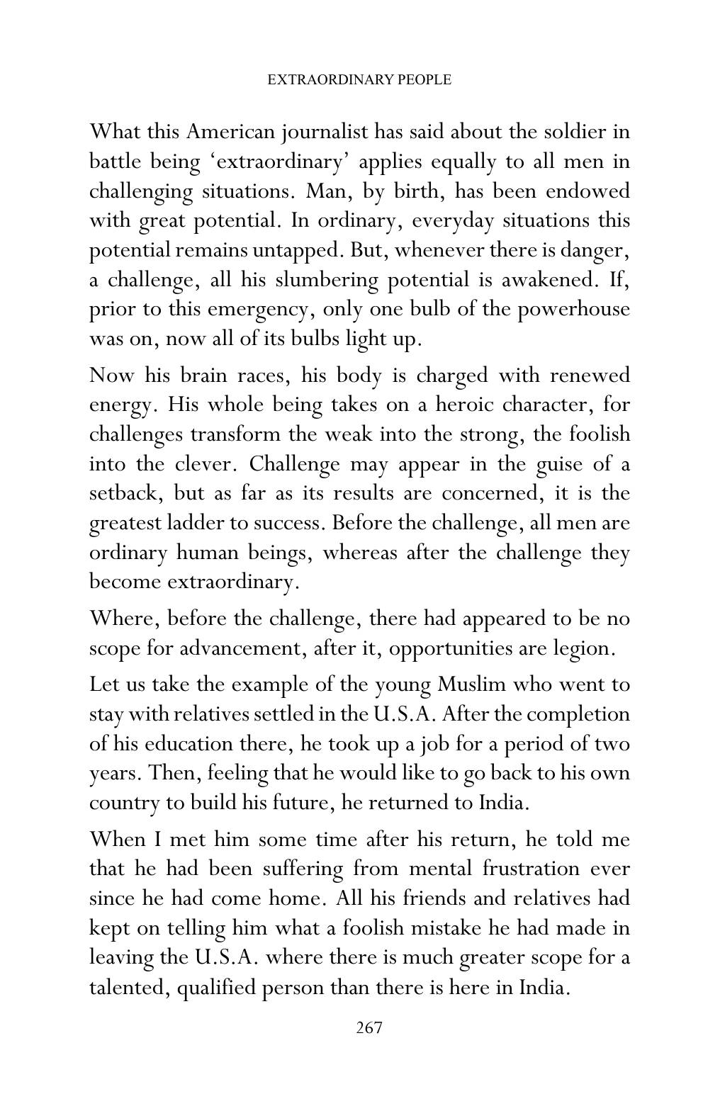 The printed page