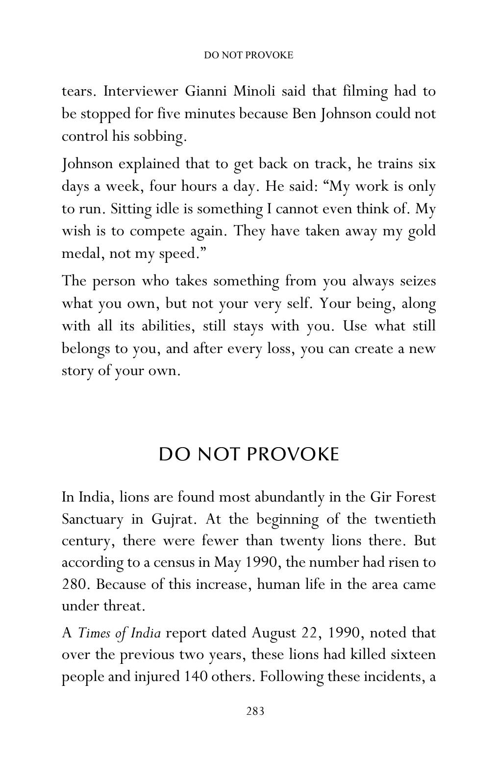 The printed page
