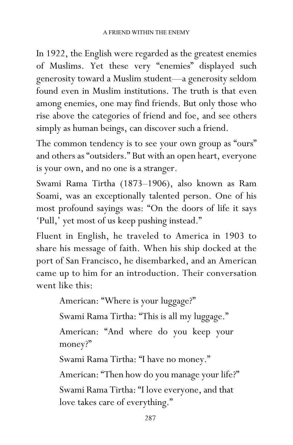 The printed page