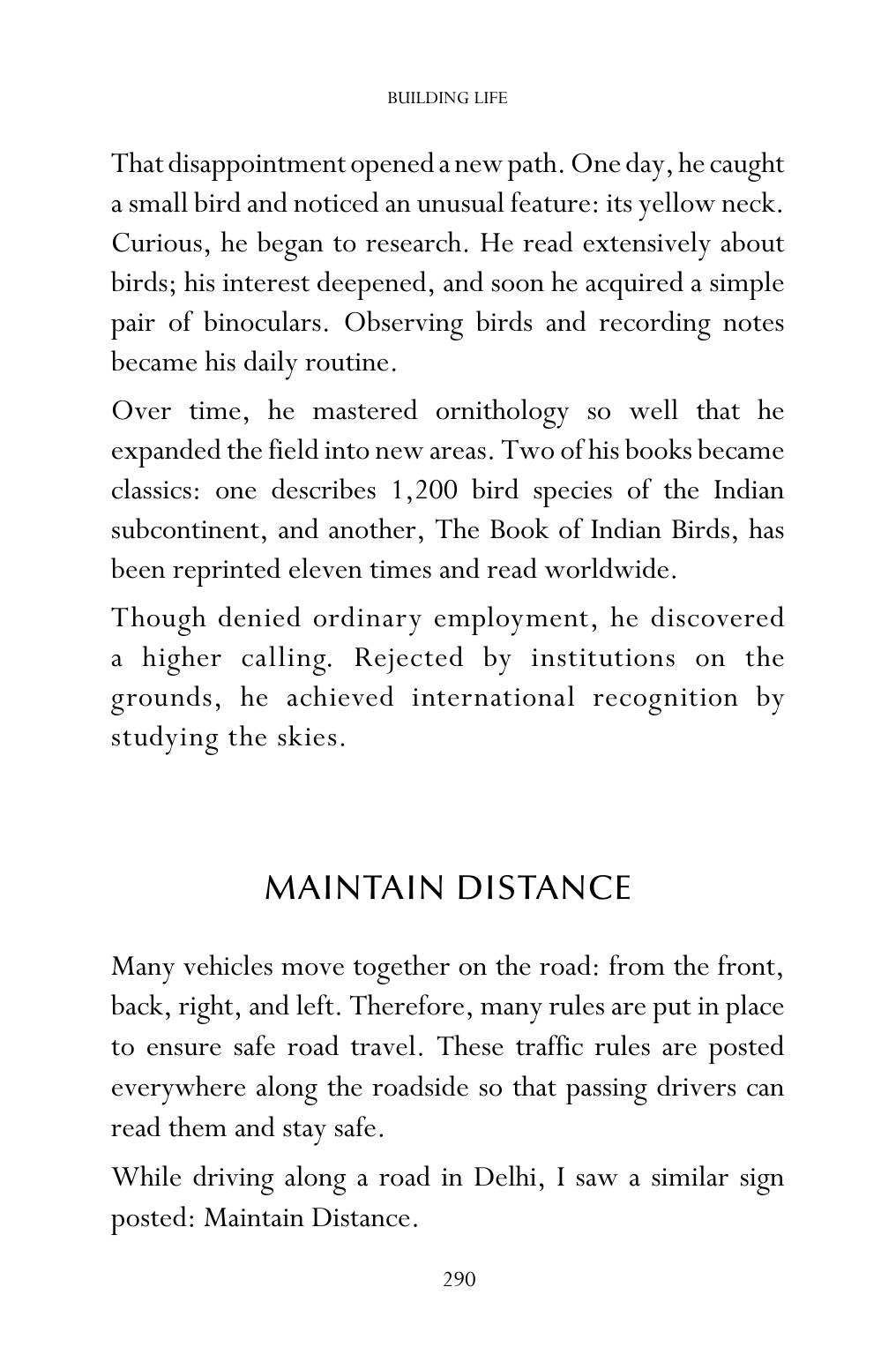 The printed page