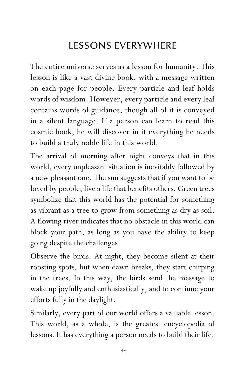 The printed page