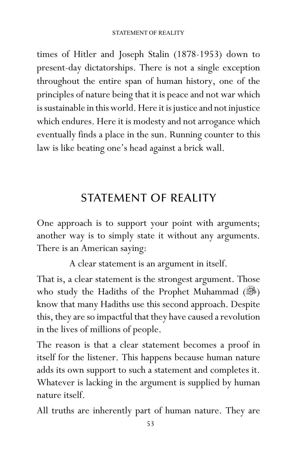 The printed page