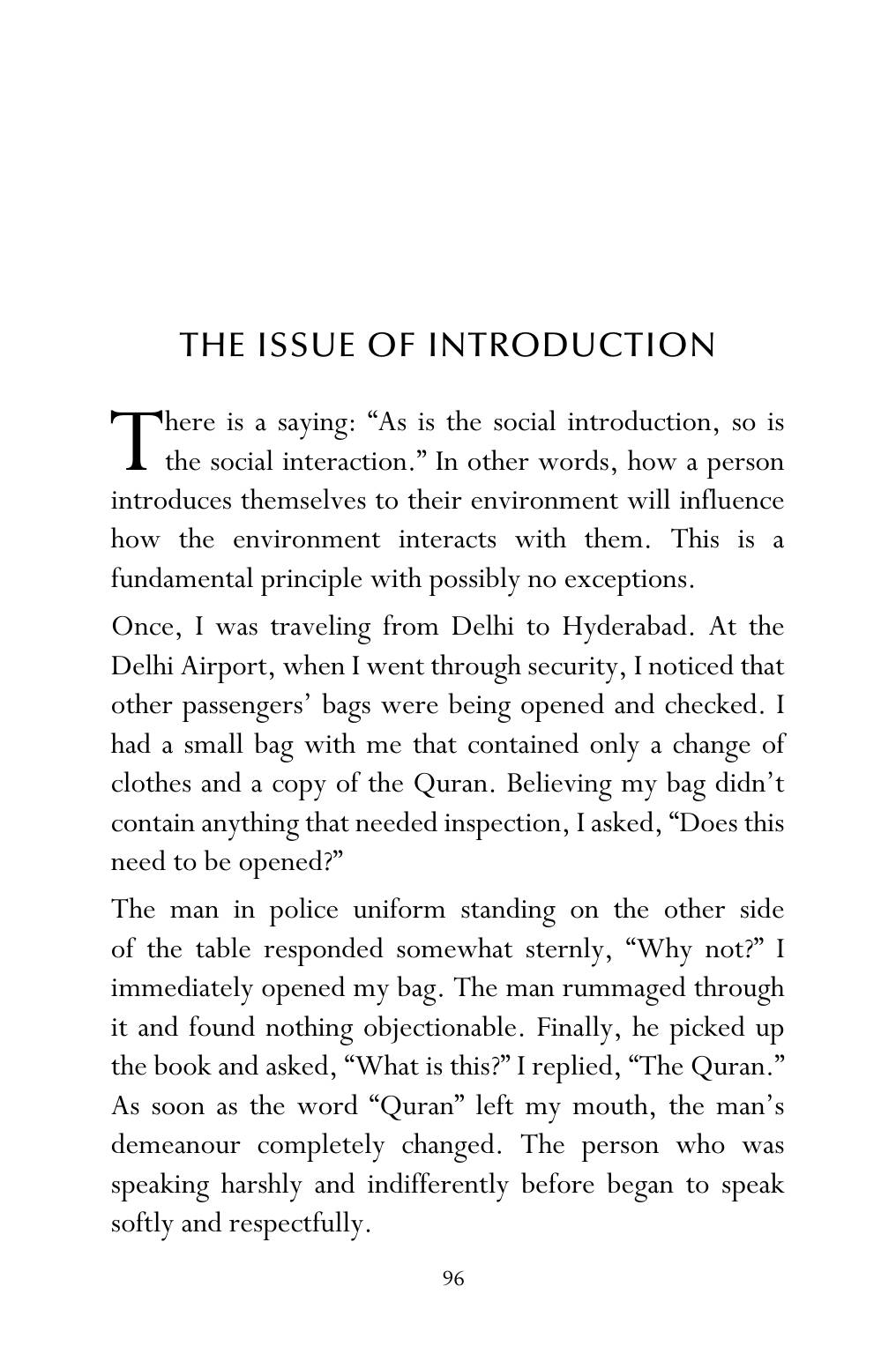 The printed page