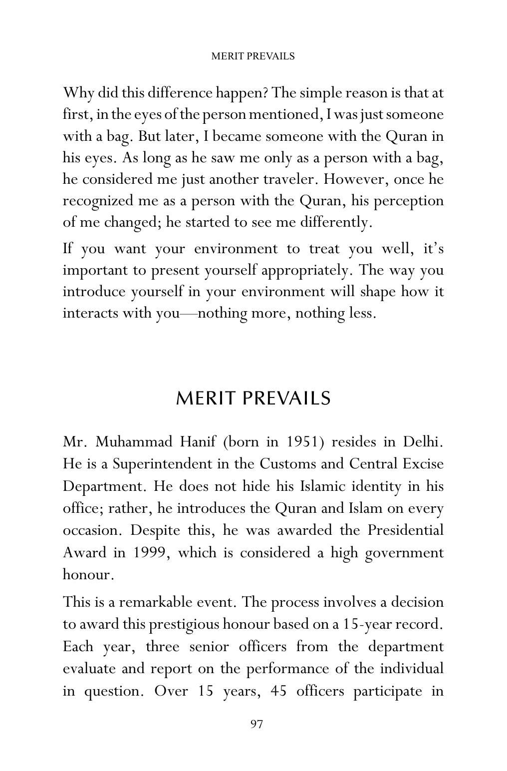 The printed page