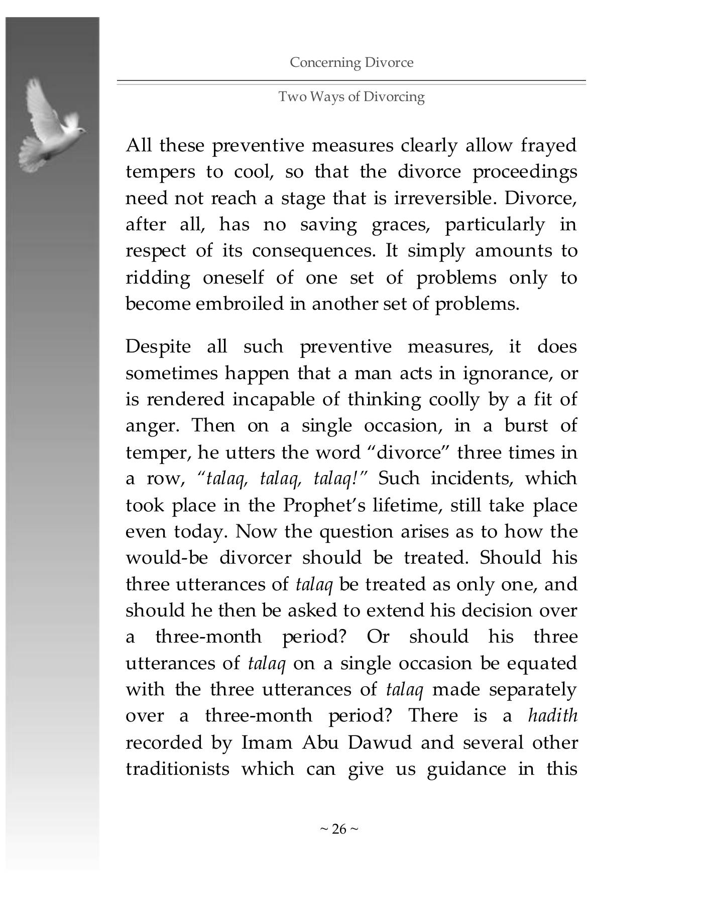 The printed page