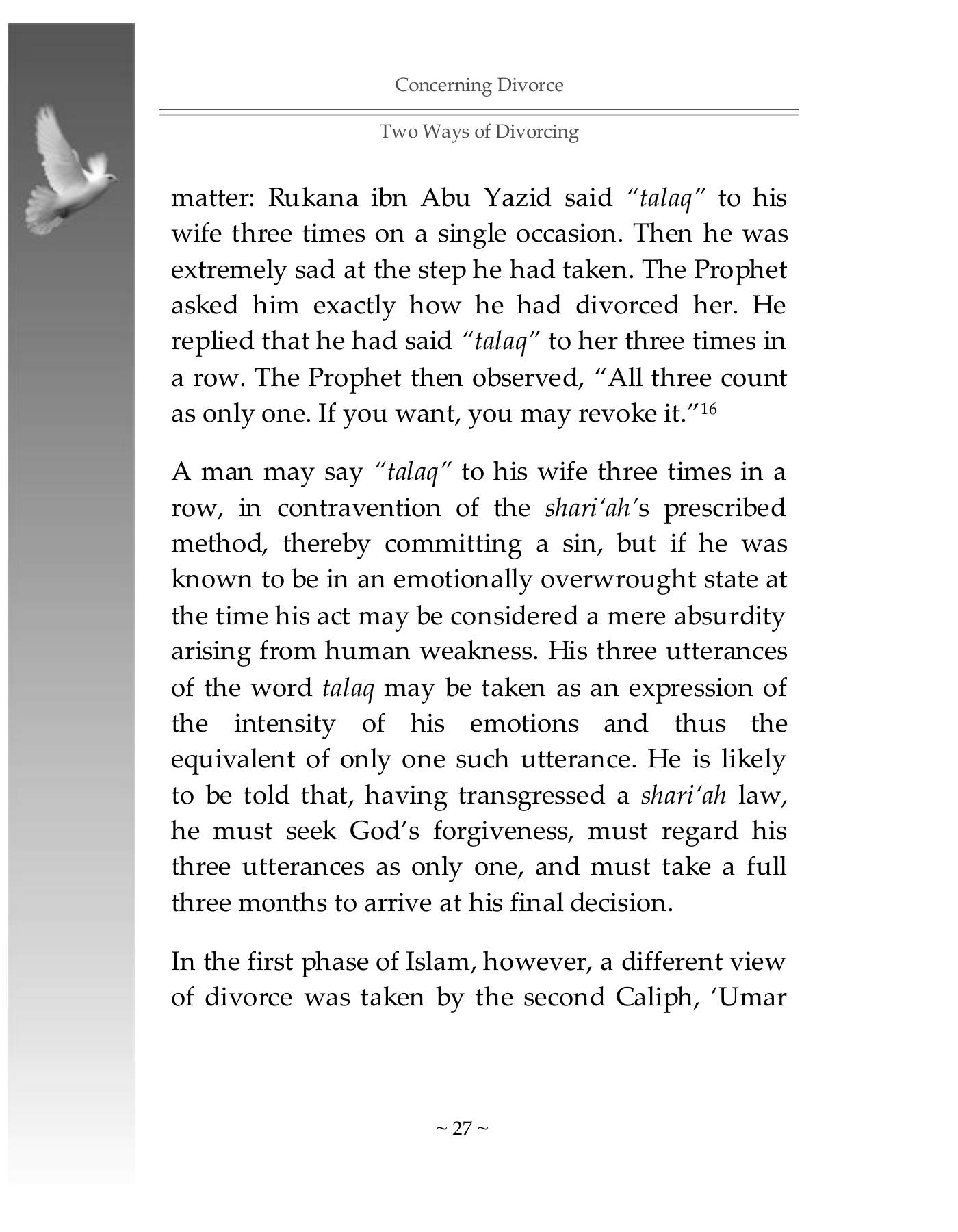 The printed page