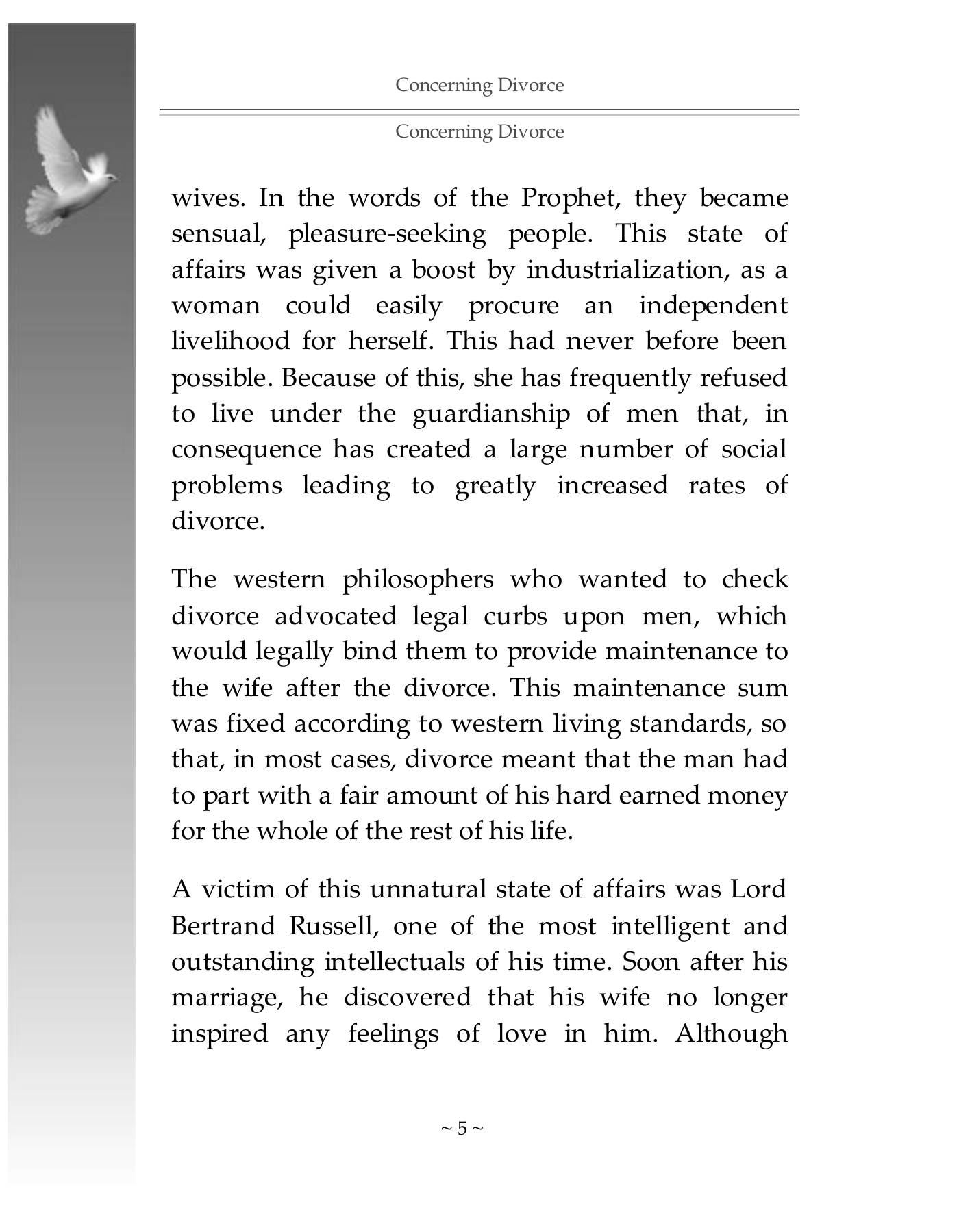 The printed page