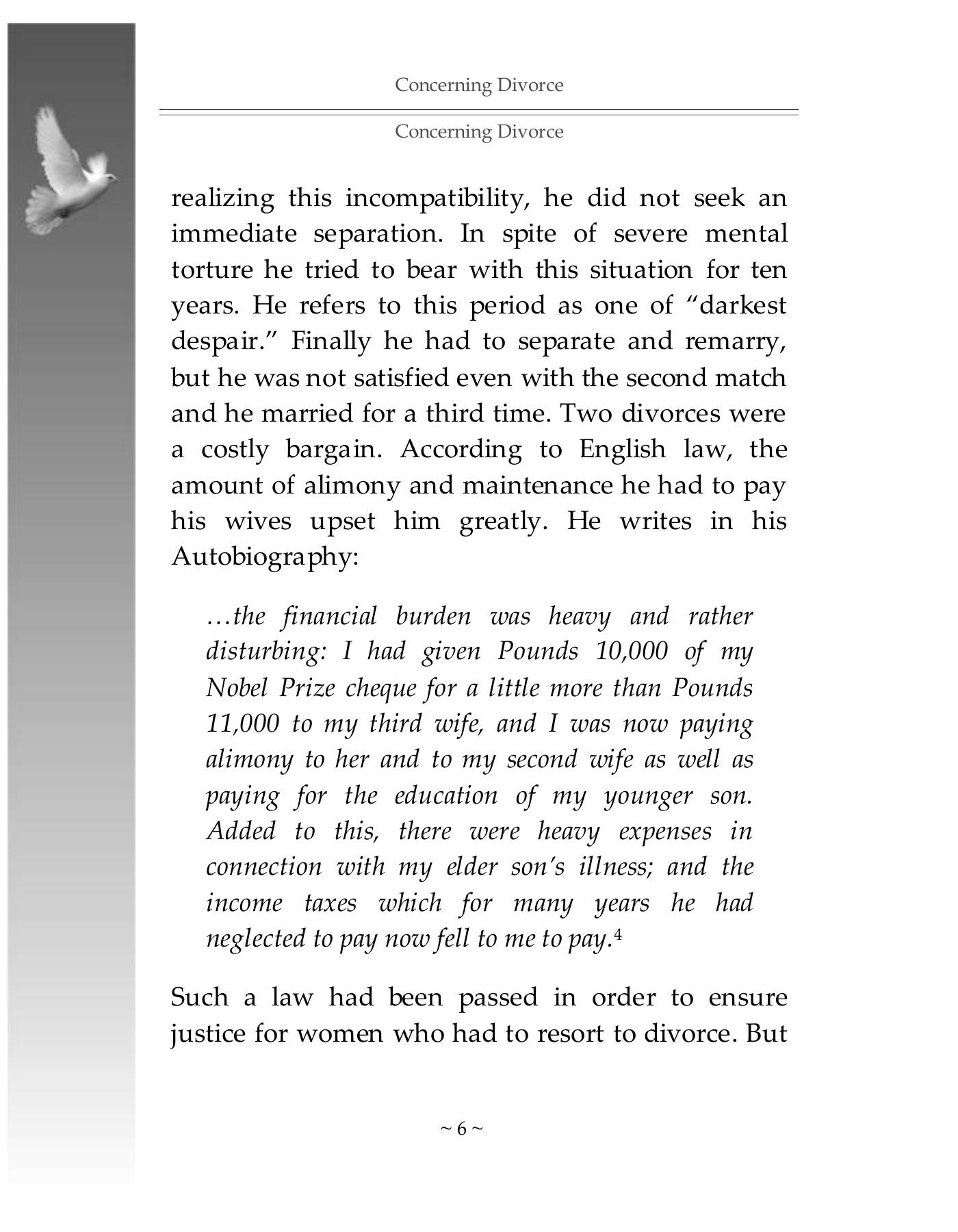 The printed page