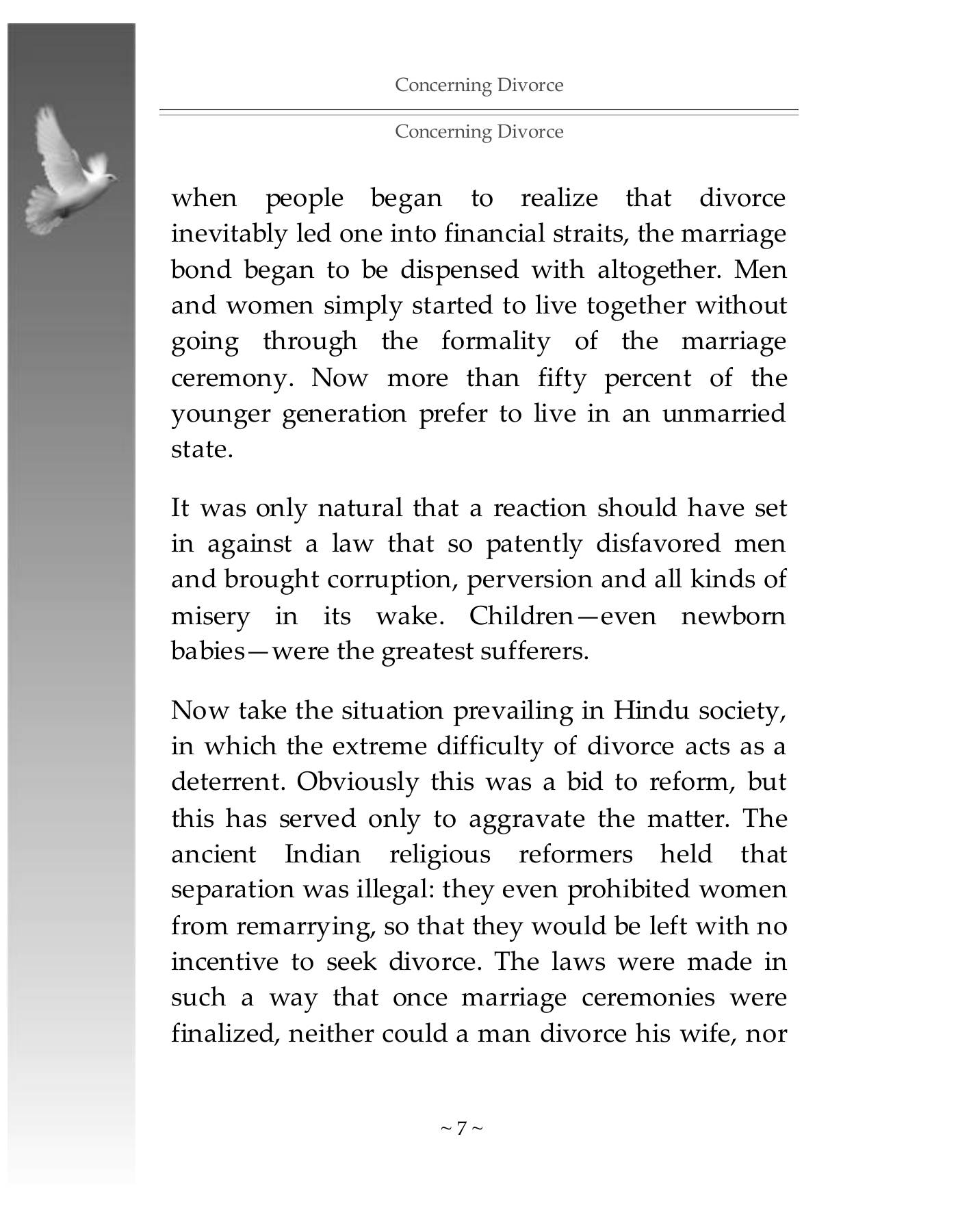 The printed page