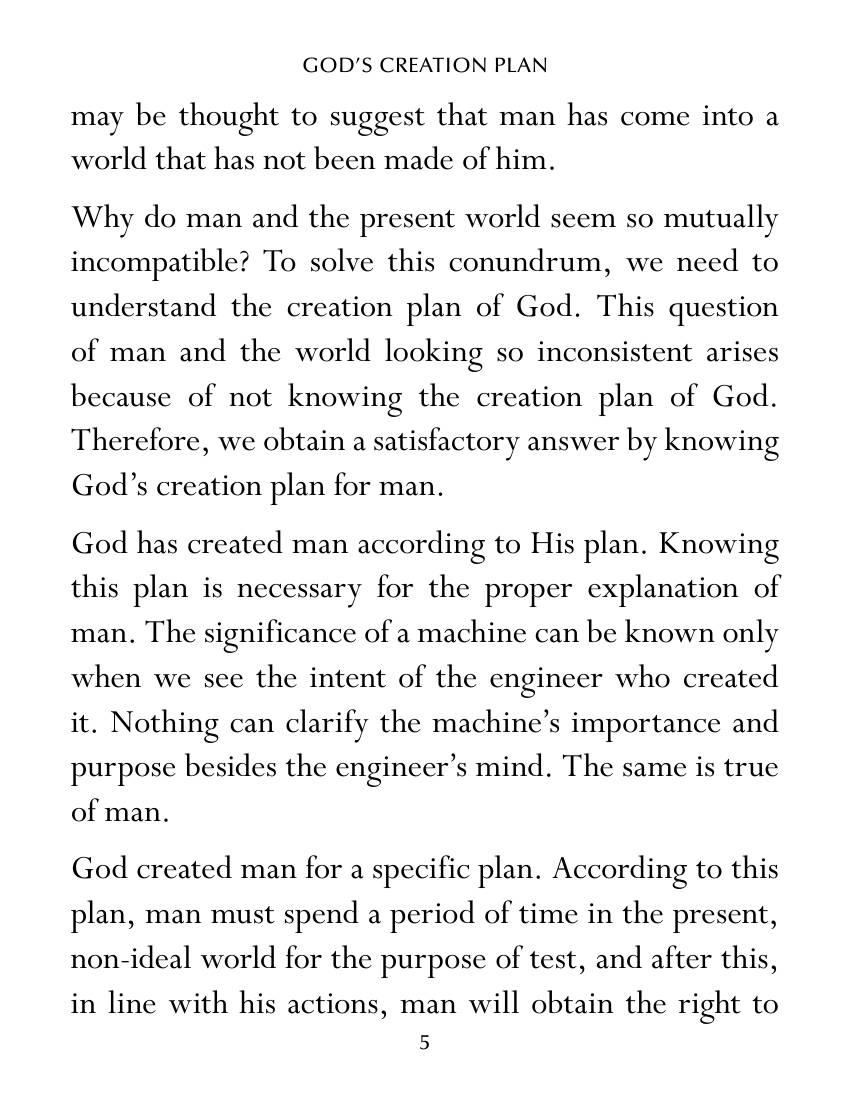 The printed page