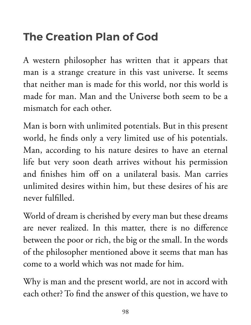 The printed page