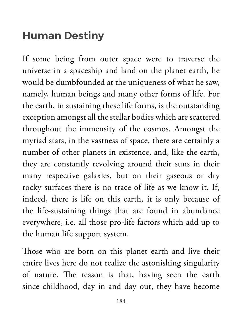 The printed page