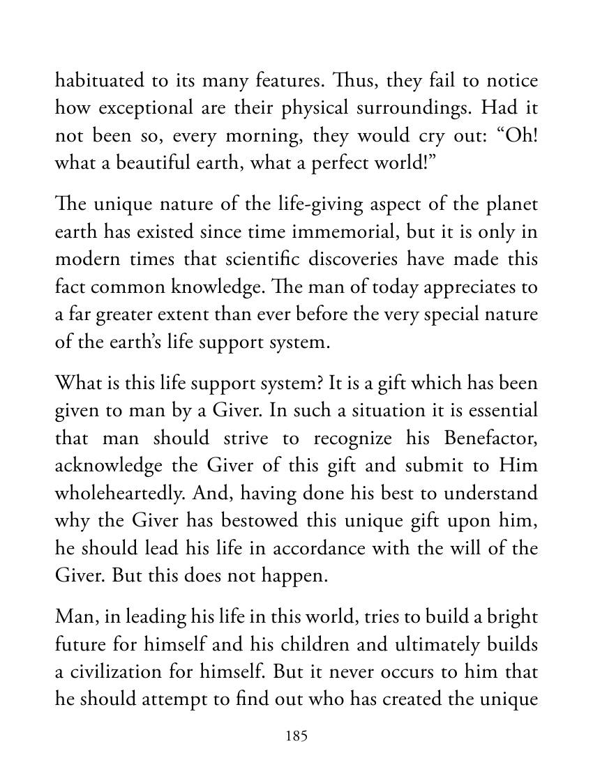 The printed page