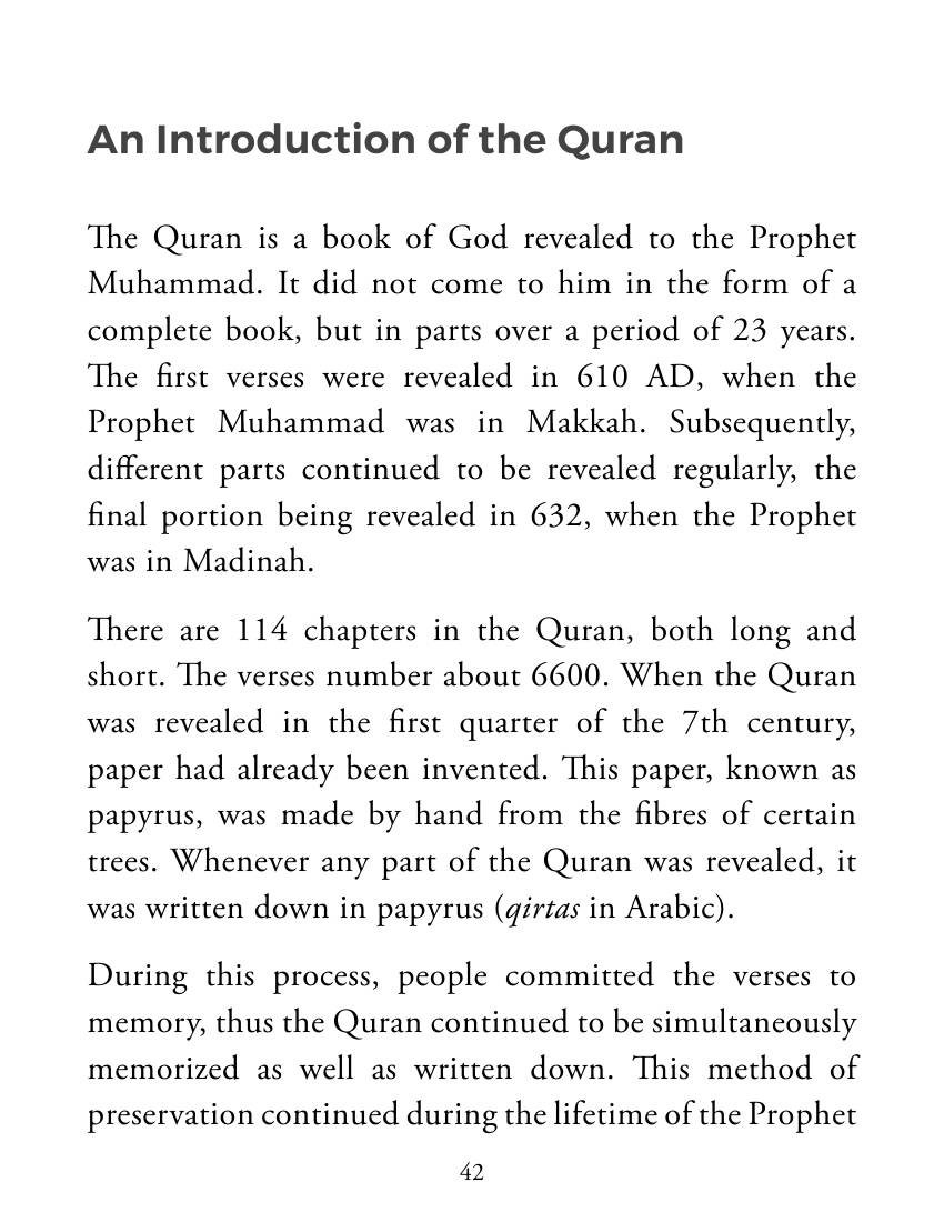 The printed page