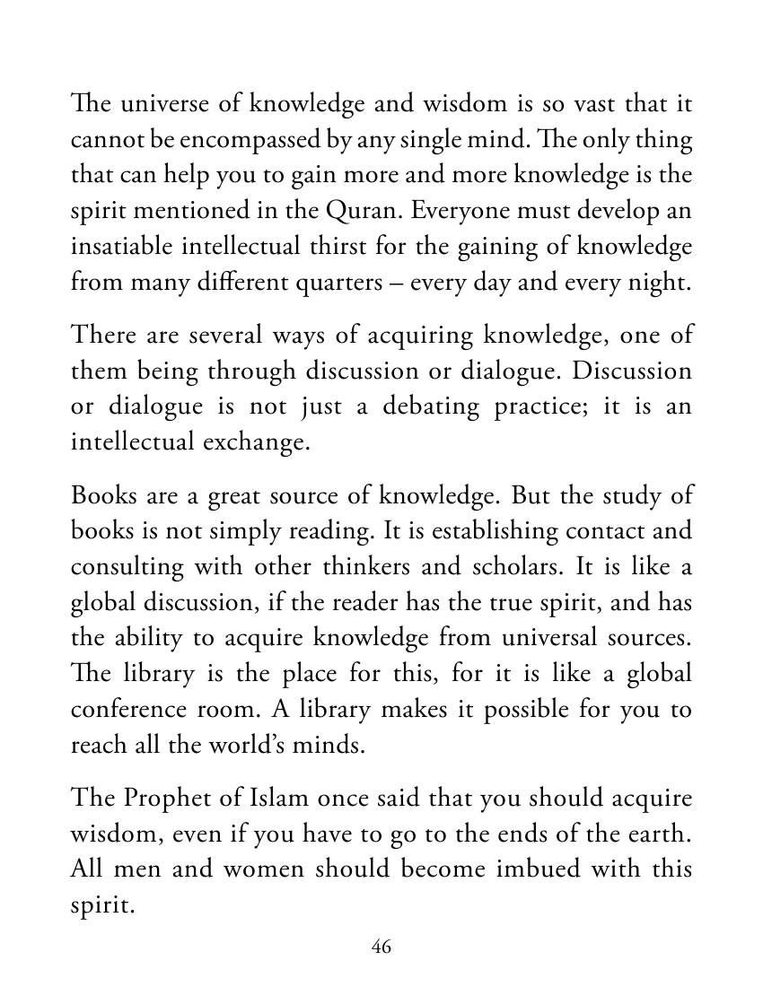 The printed page