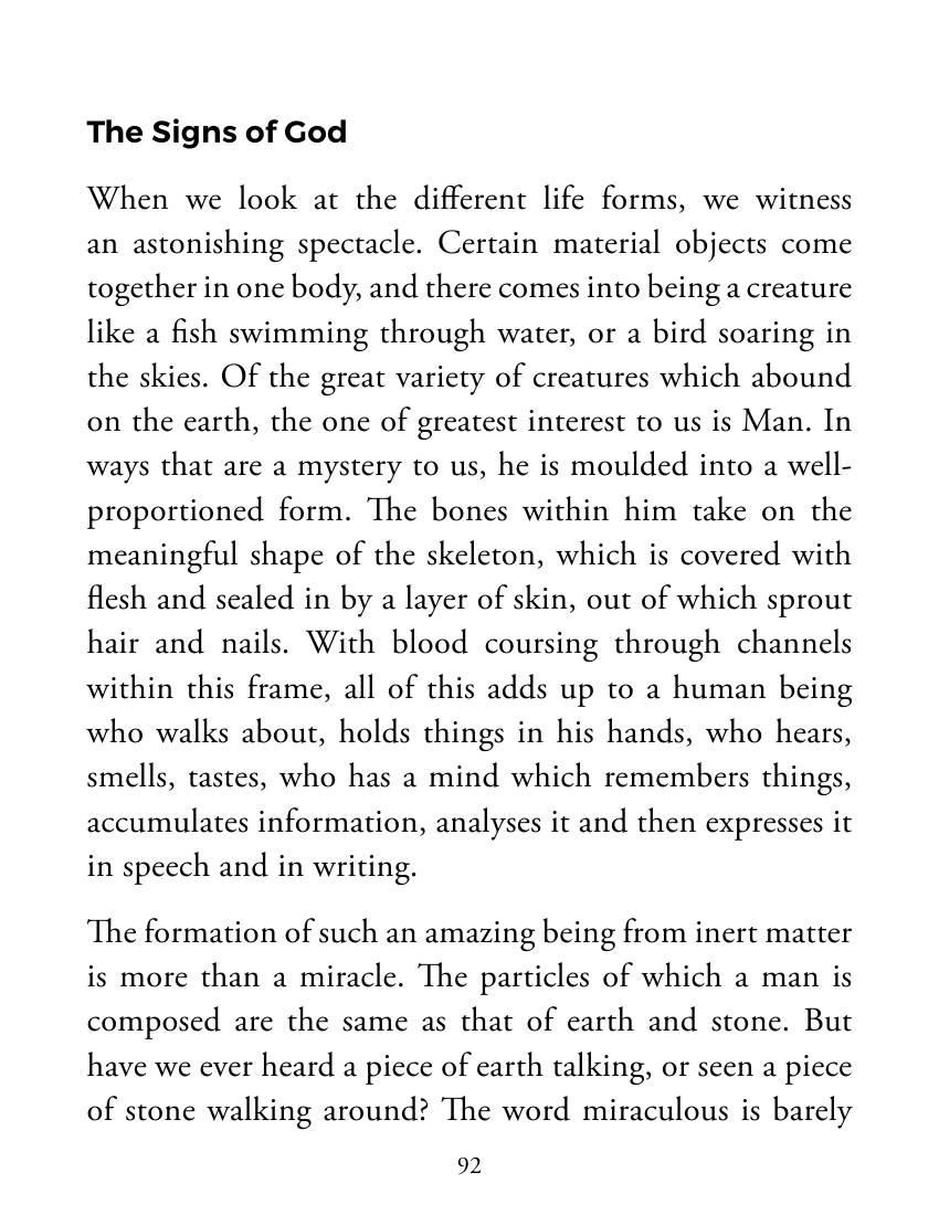 The printed page