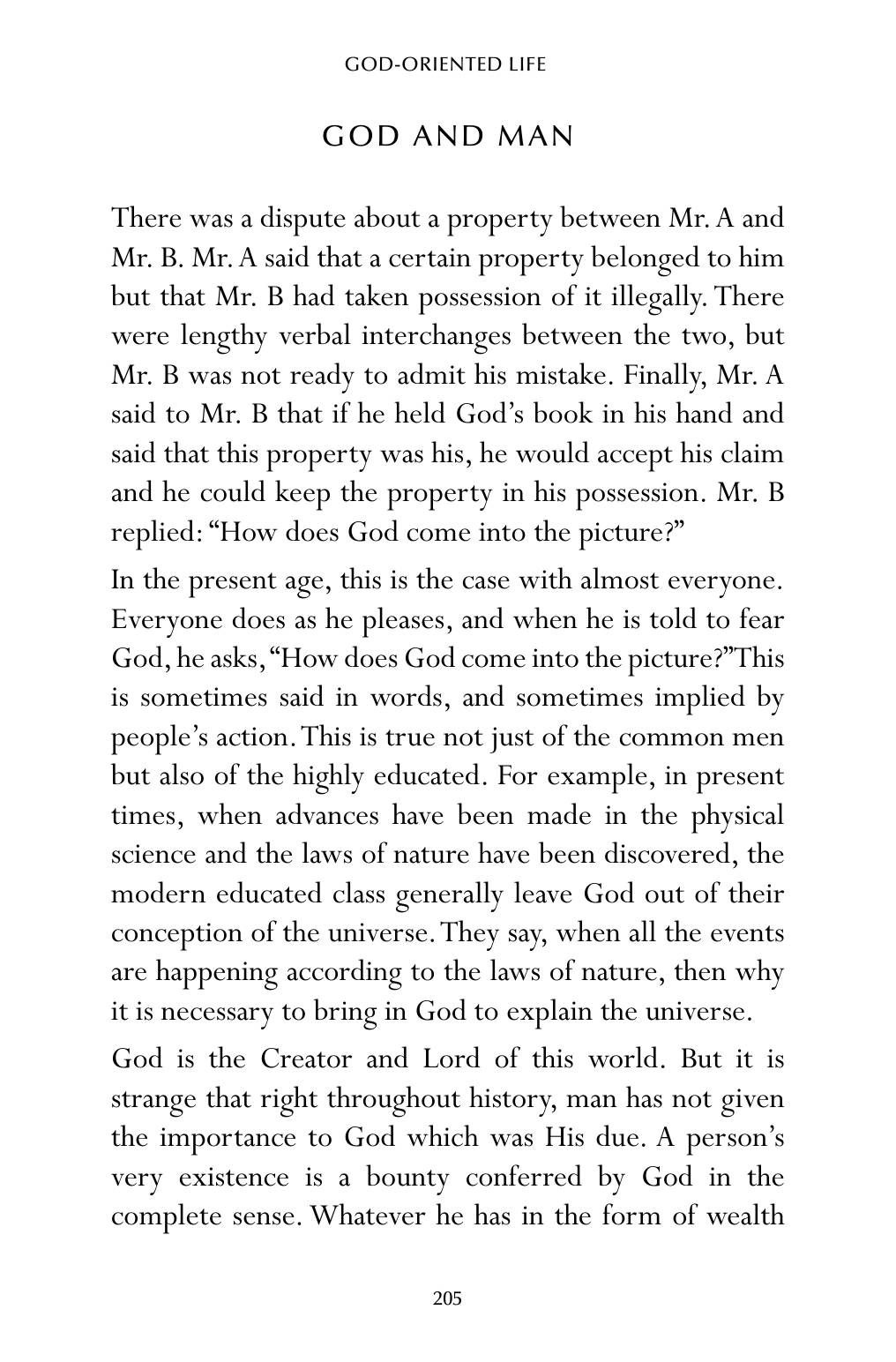 The printed page