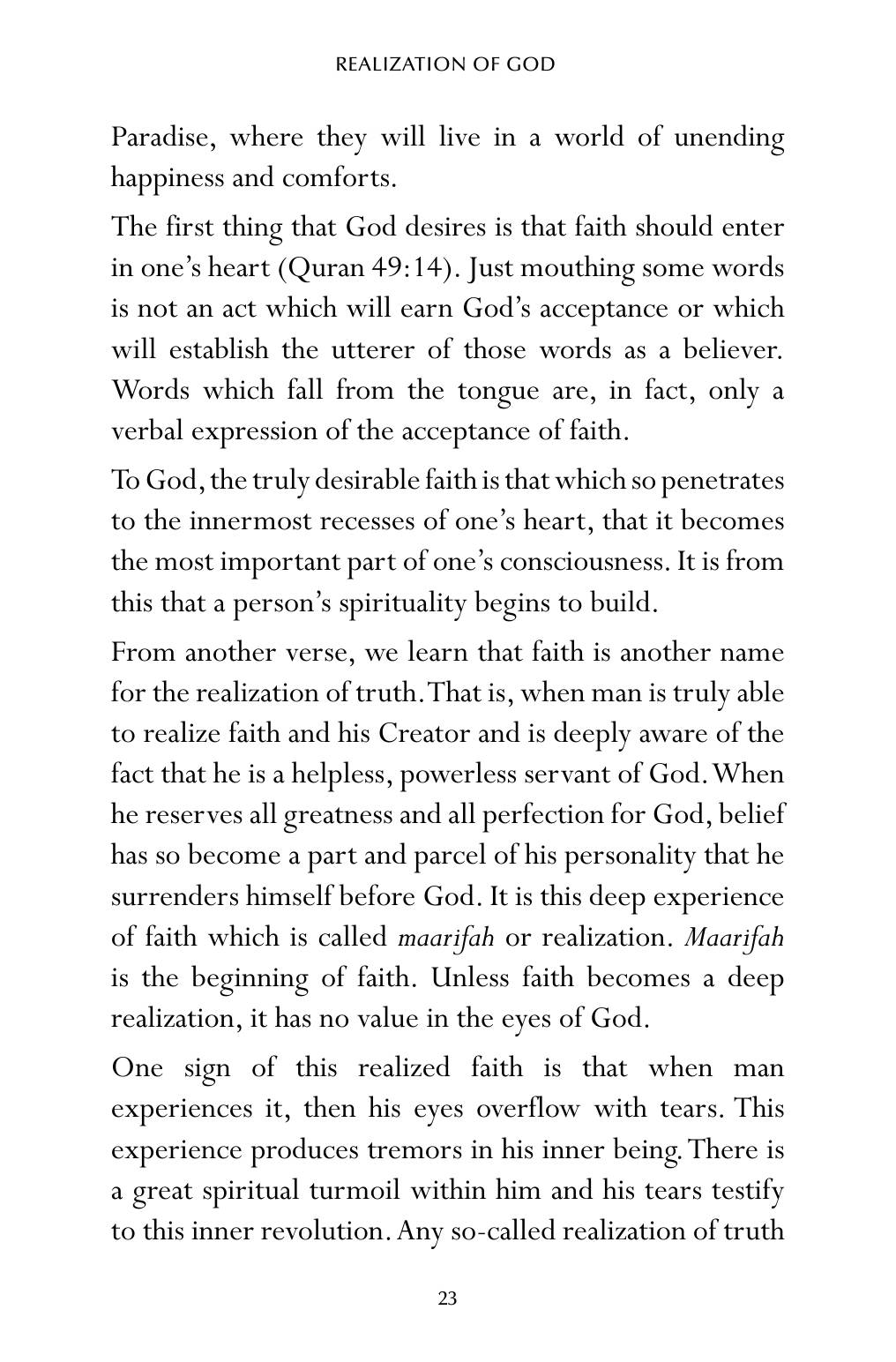 The printed page