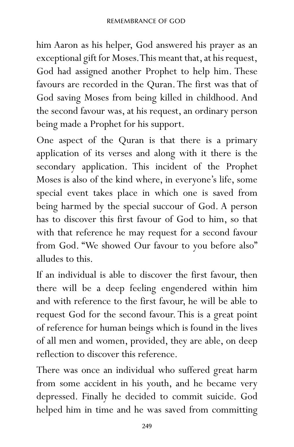The printed page
