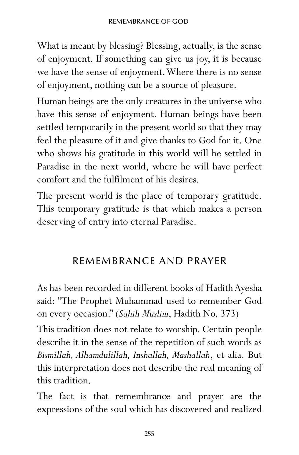 The printed page