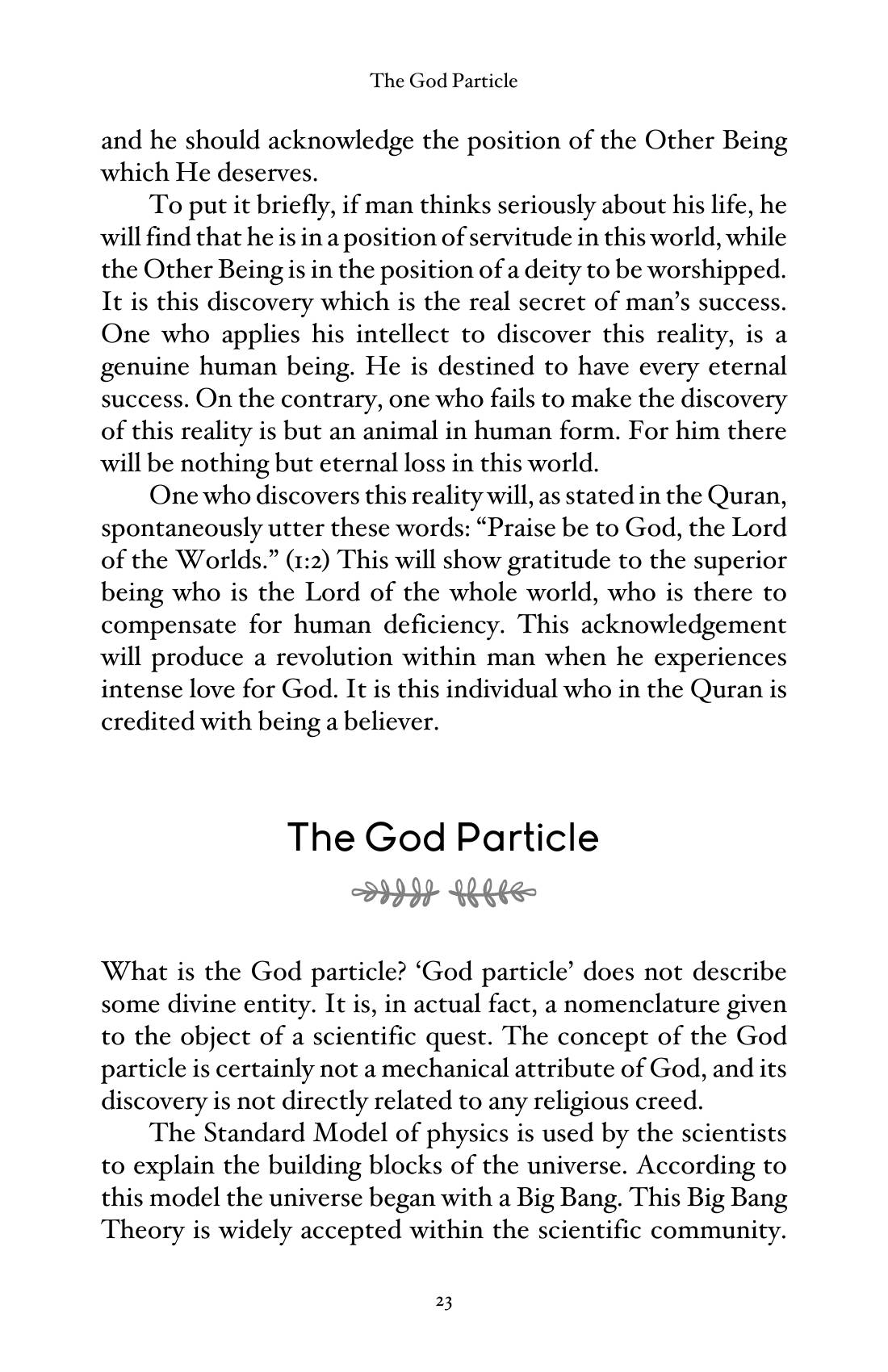 The printed page